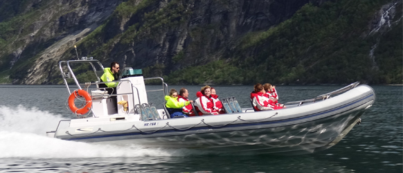 Fjordsafari RIB båt 1 Fjordsafari RIB båt 1